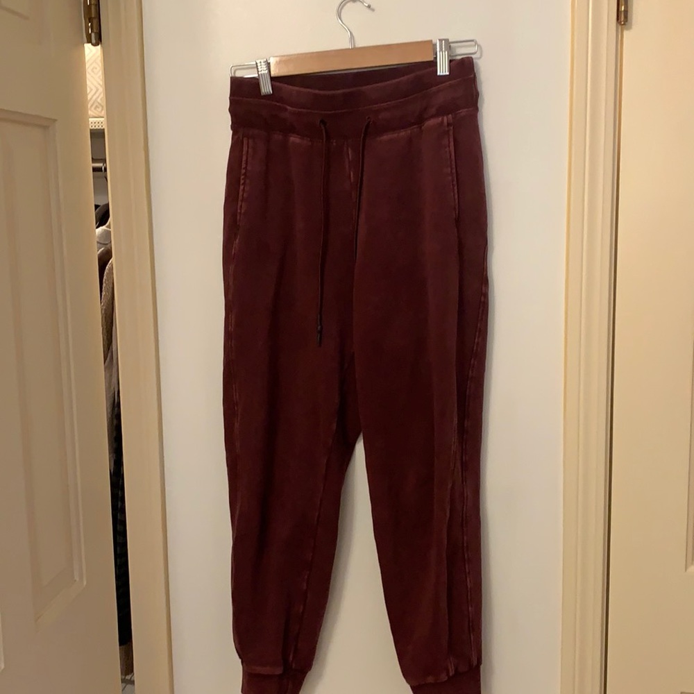 joy lab red/maroon joggers
